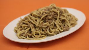 bigoli con ragù anatra ricetta agriturismo arneroni